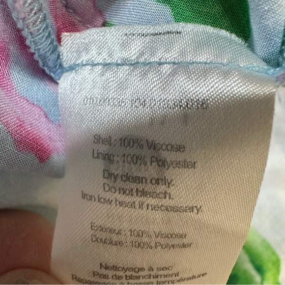 RIXO Marilyn Halter Blue Beachy Dress Size 12 - Picture 13 of 14